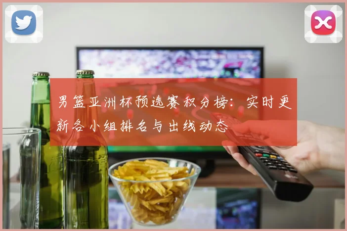 男篮亚洲杯预选赛积分榜：实时更新各小组排名与出线动态